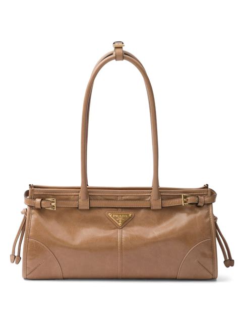 prada large leather handbag|prada medium leather bag.